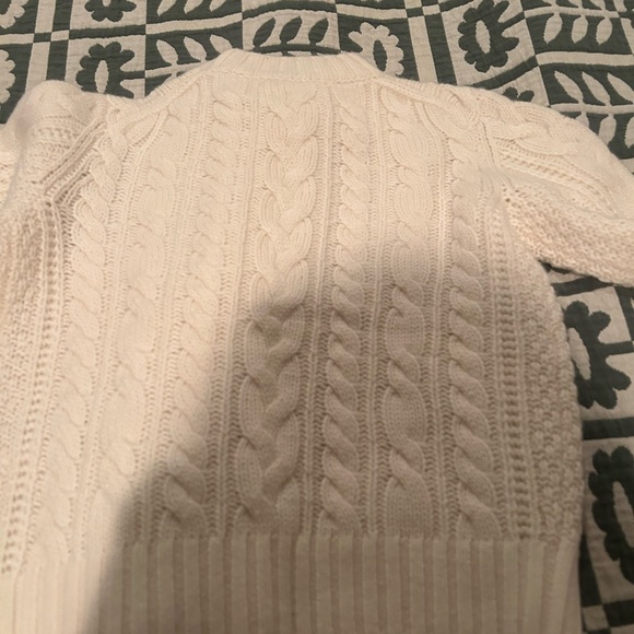Doen Cartwright Cable Knit Sweater - Cream, size XS. In excellent condition. - Picture 5 of 5